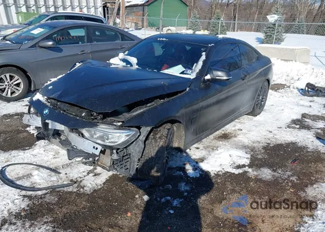 2015 BMW 428I from USA, damaged, VIN WBA3N3C52FK234240